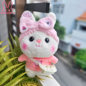 [Thỏ bông] Gấu bông thỏ mặc váy áo đáng yêu (Thú nhồi bông thỏ)