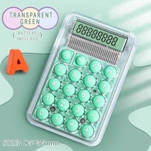 【wholesale】Mini Calculator Counting No Noise Desktop Student Electronic Calculator Daily Use