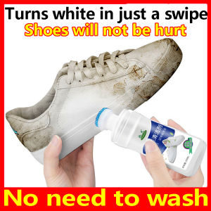 【Strong Decontamination】shoe cleaner for white 100ML No need to wash does not hurt shoes shoes cleaner shoe whitening cleaner leather cleaner for shoe cleaner for sneakers sneaker cleaner stain remover for shoes yellow stain remover for shoes