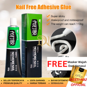 Lem Pengganti Paku Tembok No More Nail Super Kuat Cairan Perekat Dinding Tembok Pengganti Sekrup Serbaguna