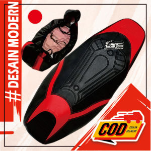 Sarung/Cover Sadel Jok Motor Aerox PCX Nmax Vario Beat Scoopy Mio Motor Bebek Model Perisai