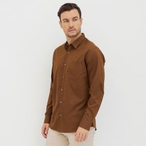 KEMEJA PRIA LENGAN PANJANG SLIMFIT BASIC KERAH FORMAL