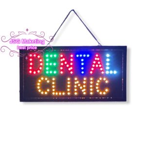 Energy saving light billboard Flashing Mode DENTAL CLINIC-LED SIGN (small)