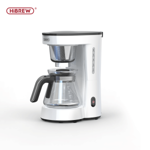 HiBREW 3 in 1 America Drip Coffee Machine Pour Over Coffee Maker Glass Teapot Hot Tea Maker 750ML H12
