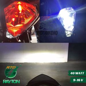 Lampu led Universal motor led headlamp bohlam motor RTD lampu Utama motor M02K original AC-DC