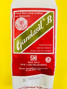 PUPUK GANDASIL B pupuk majemuk untuk masa pembuahan isi 100gr 500gr dari dewikayangan