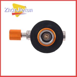 zhanjietun Gas stove valve flat cylinder switching charging inflatable valve adapter