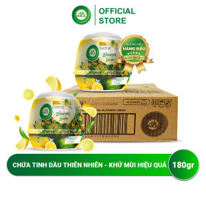 Thùng Sáp Thơm Phòng AIRWICK - 12 Hộp Hương Chanh Anh Quốc Hương Thơm Thư Giãn Cho Mọi Không Gian(180g)