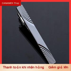 CS Men Metal Simple Necktie Buckle Gold Silver Color Tie Bar Clasp Clip Clamp Ties Pin Fashion Exquisite Jewelry For Wedding Gift