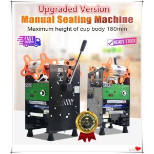 Upgraded Manual Sealer Machine for Paper And Plastic Cup Commercial Milk Tea Shop Hand Pressure Cup Sealing Machine
