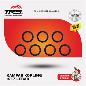 KAMPAS KOPLING VIAR 150 200 300CC ISI 7 LEBAR PNP NOZOMI HAPPY [TRS]