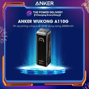 Pin Dự Phòng Anker Wukong A110G công suất 220W dung lượng 20000mAh Phiên Bản Limited