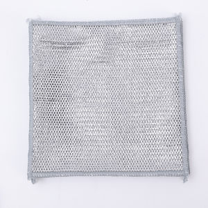 20pcs Double-sided Silver Wire Cleaning Cloth - Thickened Household Kitchen Stovetop Dishwashing Non-stick Cleaning Cloth Clean Tools