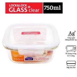 Hộp thuỷ tinh Lock&Lock 400ml 500ml 750ml 840ml 950ml Chính hãng 100% Chịu nhiêt có thể sử dụng ở tủ lạnh tủ đông máy rửa chén lò vi sóng lò nướng.