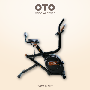 OTO Row Bike+ | Foldable Exercise Bike - Home Fitness Cardio Machine | RB-1000+