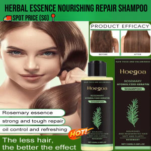 Herbal Essence Shampoo & Hair Conditioner For Thin Hair/Oil Control/Anti-Frizz/Nourishing Repair/Damaged Hair Care/Volumizing Treatment