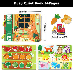 Baby Quiet Books Activity Book Preschool Learning Travel Toy Quiet Books for Toddlers montessori toys Busy Book For Toddlers
