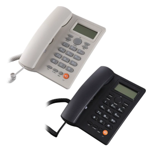 Caller Display Telephone Hands Free Calling Corded Landline Phone Landline Telephone for Home Office Hotel KX-T2025