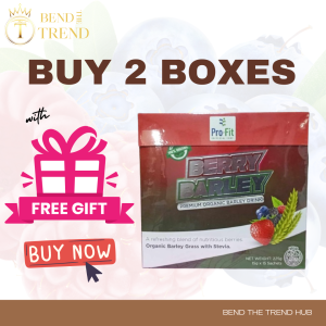 BUY 2 BOXES BERRY BARLEY JUICE DRINKS with FREE GIFT / 15 SACHETS PER BOX