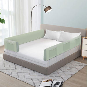 2M Bed Fence Baby Anti-fall Protective Fence Childrens Soft Baffle For Sleeping Anti-collision Bed Rail