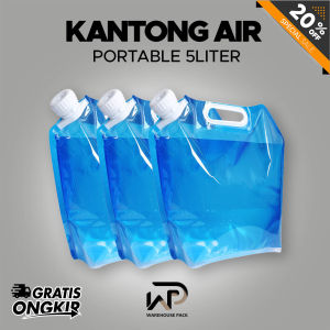 Kantong Air Portable 5 L| Water Bag | Jerigen Lipat | Water Tank Portable Camping Water Storage | Water Tank Jerigen Lipat Kantong Air Portable Water Bag