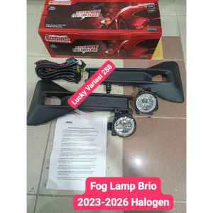 Foglamp Fog Lamp Lampu Kabut Lampu Tembak  BRIO 2023 2024 UP Lampu Bumper Depan Brio LED & Halogen Kwalitas OEM