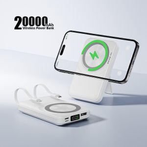 【SG Seller】3 CCC  20000mAh Magnetic Wireless  with Stand  22.5W Fast Charging