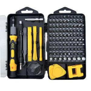GONOVO Độ chính xác Bộ tua vít 115 trong 1 Đầu vít từ tính Chống ăn mòn Bộ tua vít từ tính Đa chức năng Đầu vít Torx Triwing Bộ dụng cụ sửa chữa Sửa chữa máy ảnh