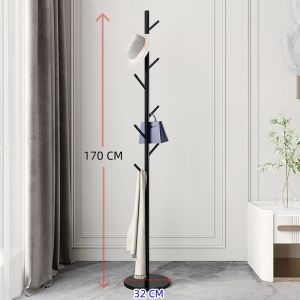 【SG Seller】Metal Clothes Rack Stand Coat Rack Stand Cloth Rack Stand Clothes Hanger Rack Bag Rack Stand Organizer