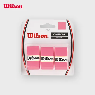 Wilson Pro Comfort Overgrip - New Pink Tennis Grip Tape for Comfort & Performance