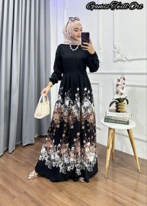 BEST SELLER GAMIS TWILL BUSUI FRIENDLY MODEL FLOY SIZE S SAMPAI JUMBO