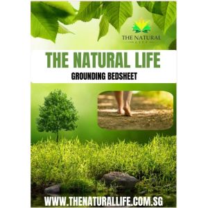 The Natural Life Grounding Bedsheet GROUNDING SHEET EARTHING Years Local Singapore Warranty – Built to Last!