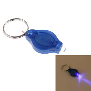 [COD] Mini super micro bright light LED camping flashlight keyring keychain torch lamp