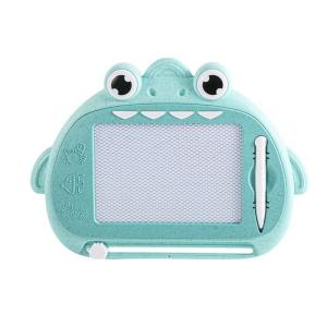 แผ่นร่างแม่เหล็กสำหรับการเรียนก่อนเข้าโรงเรียนแผ่นพลาสติกกระดานเขียนแล้วลบได้ของเล่นศิลปะก่อสร้างปลอดภัยสำหรับเด็ก