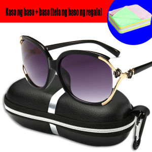 Newest Women Sunglasses Ladies Eyewear Anti-UV Square Sun Glasses Accessories Retro Camellia Summer Glasses for Women case