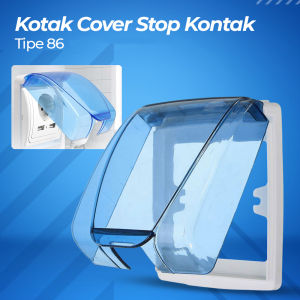 Gao Ji Kotak Cover Stop Kontak Dinding Type 86 - S126 - Blue