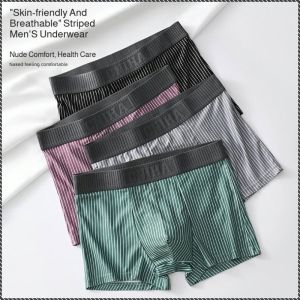 Shorts Elasticity Exercise Mens Underwear No Strangulation No Rolled Edges Gentle Natural Health