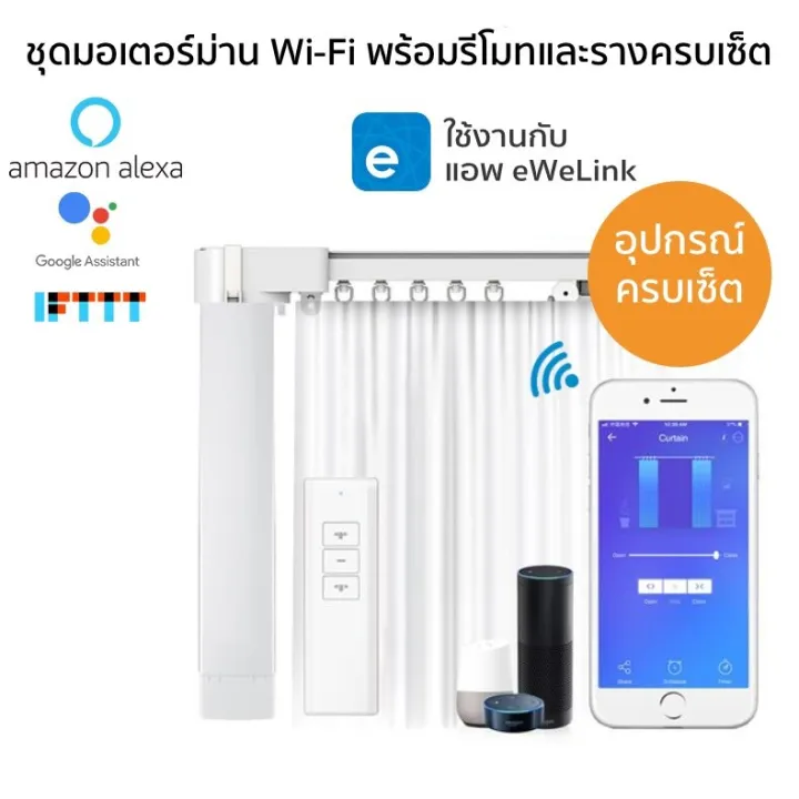 eWeLink Curtain Motor WiFi Feature Image
