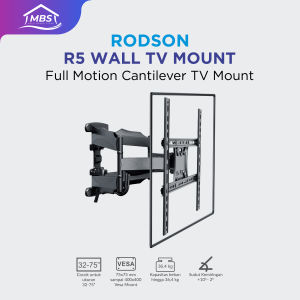 Bracket TV Swivel Lengan R5 32 40 43 55 65 75 inch breket premium kualitas NB P5