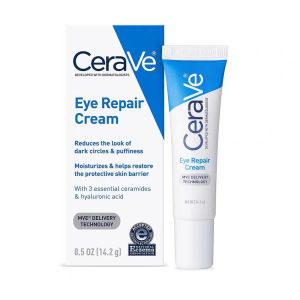 CeraVe Eye Repair/Skin Renewing Eye Cream -14.2g reduces Periorbital dark circles and puffiness and reduces fine lines