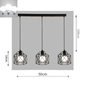 YHLAMP Retro Chandelier Light Home Personalized Living Room Dining Table Kitchen Pendant Light Ceiling Lamp Chandeliers Bar Lights Chandelier Ceiling Light Sala