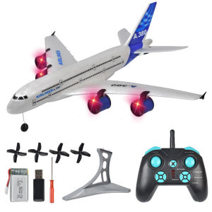rc plane big size 2.4G Remote Control Plane A380 Airbus 3 Channel RC Plane with Gyro Airlines Toy