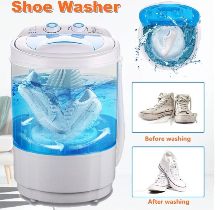Portable Mini Washing Machine Shoe Washer XPB45-588 Mesin