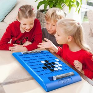 YOYO CHARMING การโต้ตอบระหว่างพ่อแม่และลูก เกมกระดานกลยุทธ์ย้อนกลับ เกมบนโต๊ะ แตะพลิก หมากรุกพลิกขาวดำ สร้างสรรค์และสร้างสรรค์ พร้อมถุงเก็บของ ชุดหมากรุกเกมปฏิสัมพันธ์กับเด็ก การเดินทางการเดินทาง