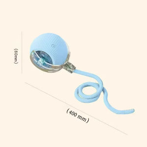 (local delivery) Kebidumei Interactive Cat Toy Ball Super Drive Cat Rolling Balls Motion Activated Sensor Pet Kitten Teaser Game Toys