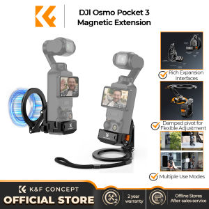K&F CONCEPT DJI Osmo Pocket 3 Aluminum Alloy Magnetic Expansion Frame