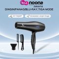 HAN RIVER HAIR DRYER NEGATIVE IONS HAIR DRYER LOW WATT 800W PENGERING RAMBUT BLACK. 