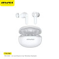 Awei T90 Earphones Wireless Bluetooth V5.3 Low Latency ENC Call Noise Reduction in-ear Headphones HiFi Sound Semi in ear Bluetooth Earphones with Mic IPX6 WaterProof Sports Earbuds Wireless Headset Gaming. 