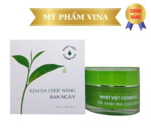 Kem Trà Xanh Nhật Việt Dưỡng Da Đa Chức Năng Ban Ngày 18g
