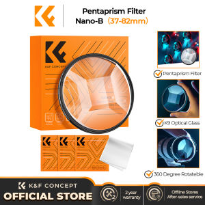K&F CONCEPT NANO-B Kaleidoscope Prism Filter Optical Glass Central Pentagonal Special Effect Camera Lens Filter
